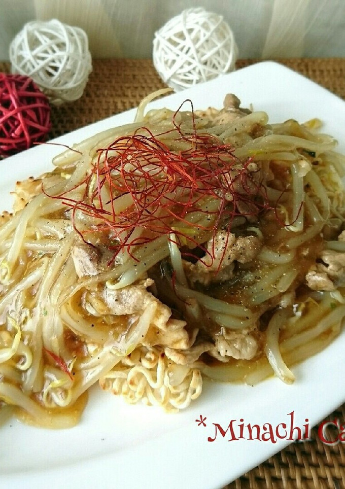 安い♪簡単♪もやしのあんかけ焼そば-レシピのメイン写真