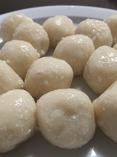 木綿豆腐の白玉だんご⁉︎-レシピのメイン写真