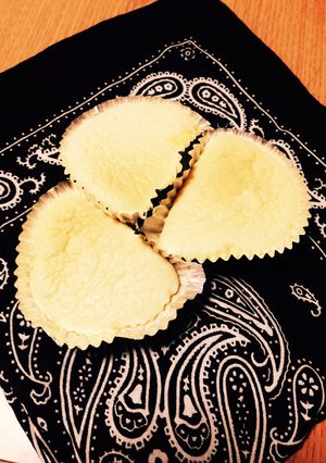 チーズスフレケーキ(アルミカップ)-レシピのメイン写真