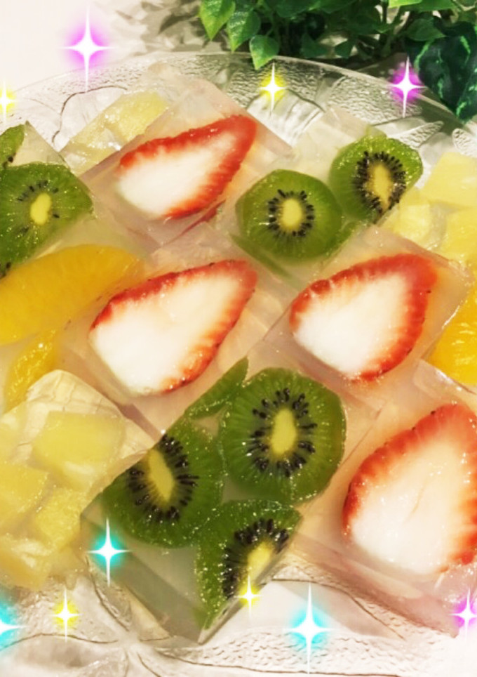 アレンジ自在♪ ✾フルーツ寒天✾-レシピのメイン写真