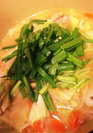 簡単☆体ぽかぽか鶏味噌鍋☆-レシピのメイン写真