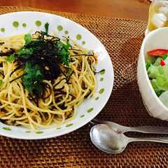 塩昆布の和風パスタ-レシピのメイン写真