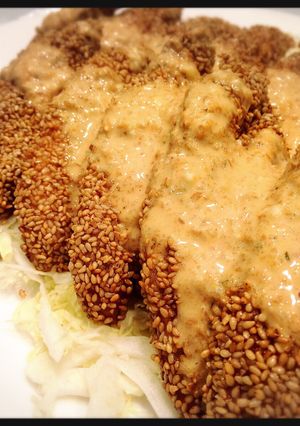 ごまたっぷり♡鶏ササミのフライ-レシピのメイン写真