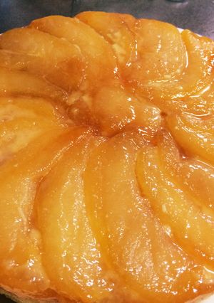 卵なし！タルトタタン風ケーキ-レシピのメイン写真