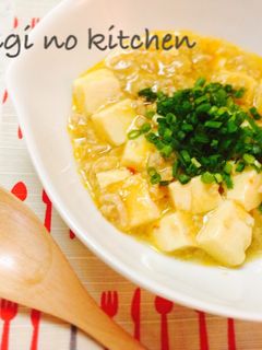 喉越しなめらか!和風味の白だし麻婆豆腐-レシピのメイン写真