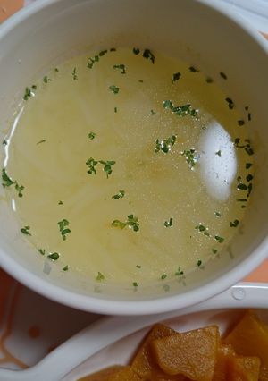 離乳食後期～☆簡単オニオンスープ-レシピのメイン写真