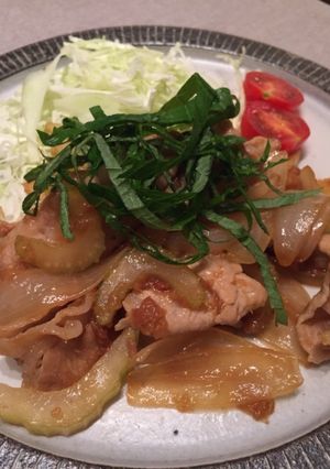 豚肉の梅肉生姜焼き-レシピのメイン写真
