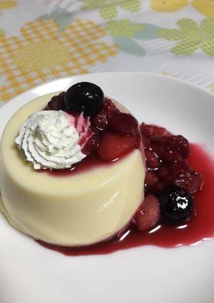 あら、簡単♪ カップアイスdeババロア-レシピのメイン写真