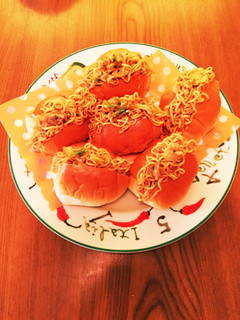 UFOカップ焼きそばパン-レシピのメイン写真