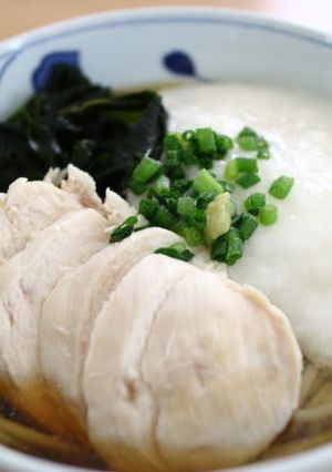 冷やかしとろろそば-レシピのメイン写真