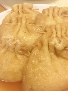 納豆とチーズの巾着煮♪-レシピのメイン写真