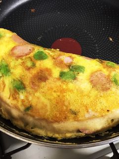 アボカドのオムレツ、モンサンミッシェル風-レシピのメイン写真