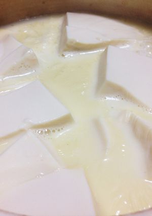 豆乳湯豆腐-レシピのメイン写真