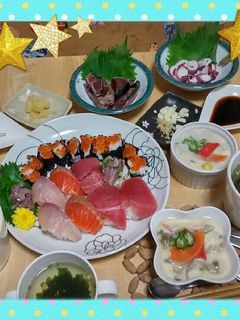 簡単(∩´∀`)∩スプーンで♥お寿司♥-レシピのメイン写真
