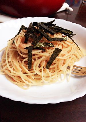 和風たらこパスタ-レシピのメイン写真