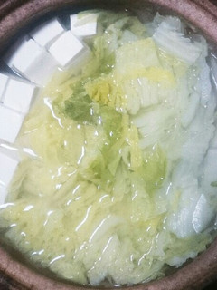 簡単!白菜たっぷり湯豆腐-レシピのメイン写真