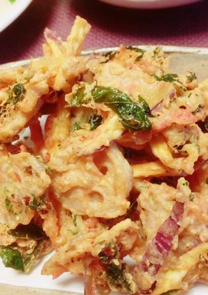根菜と豆腐のかき揚げ-レシピのメイン写真