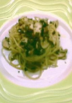 ブラックオリーブソースのパスタ-レシピのメイン写真