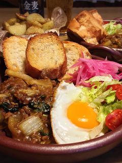 大根とほうれん草の和風キーマカレー-レシピのメイン写真