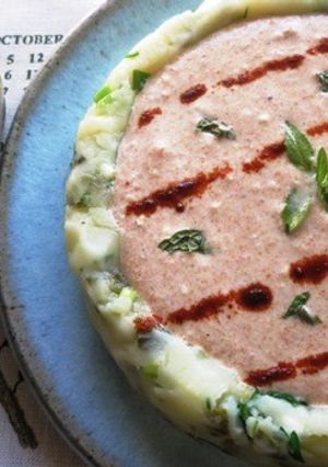トルコ料理◆ピンクソースのポテトサラダ-レシピのメイン写真
