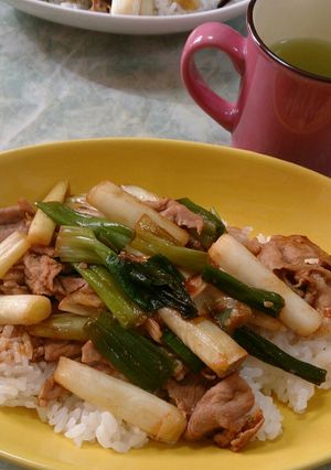 ねぎ豚丼-レシピのメイン写真
