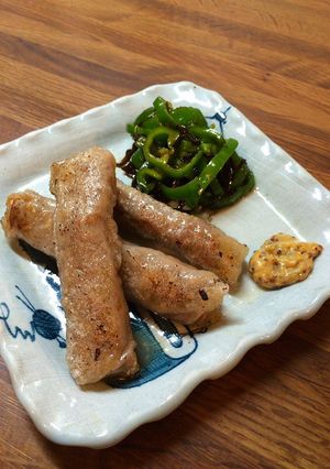 ライスペーパーdeソーセージ♪-レシピのメイン写真
