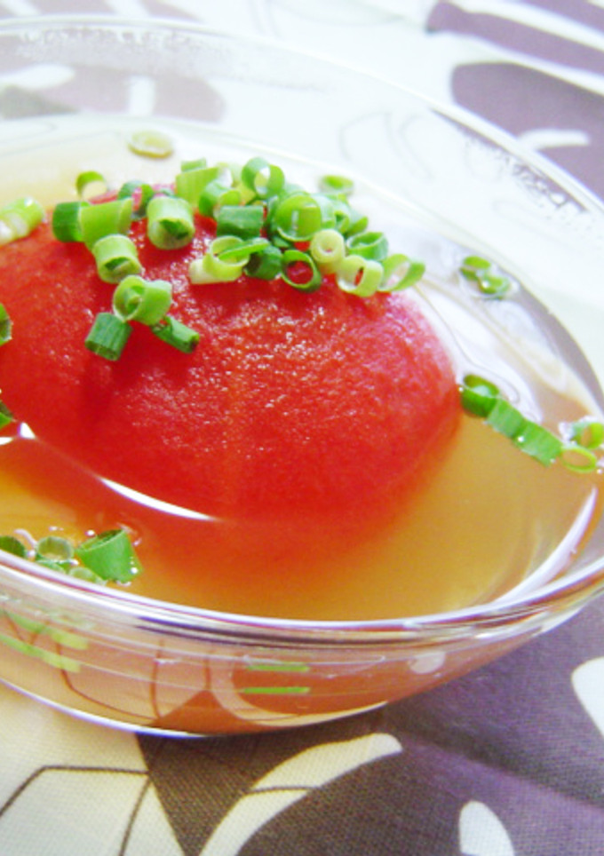 丸ごとトマトの和風スープ-レシピのメイン写真