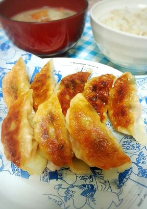お肉感じる！ジューシー餃子-レシピのメイン写真