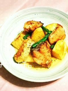 鮭とじゃがいもの揚げ浸し-レシピのメイン写真