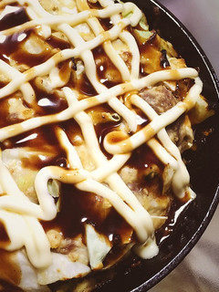 簡単ヘルシー!スキレットでお好み焼き風★-レシピのメイン写真
