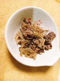 牛肉とごぼう&レンコンのきんぴら✨-レシピのメイン写真