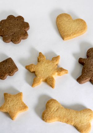 ホワイトデー 型抜きして焼くだけクッキー-レシピのメイン写真