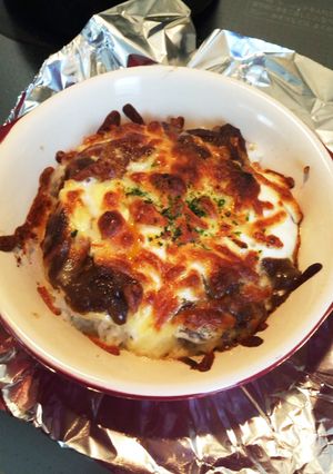 魚焼きグリルde残り物カレードリア-レシピのメイン写真