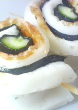 ちくわのぐるぐる(韓国風味)-レシピのメイン写真