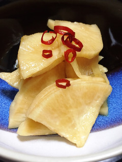 絶品!大根の醤油漬(大根大量消費)-レシピのメイン写真
