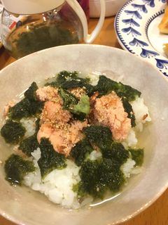 タラコ茶漬け-レシピのメイン写真