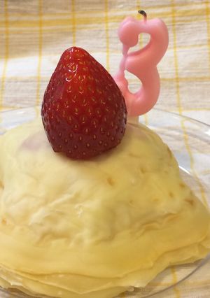 犬デザート☆「ヨーグルトクレープ」-レシピのメイン写真