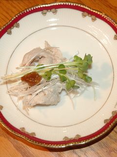 梅肉で爽やか☆ゆで豚ロール-レシピのメイン写真