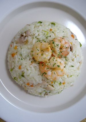 エビ♥チキン♥ピラフ-レシピのメイン写真