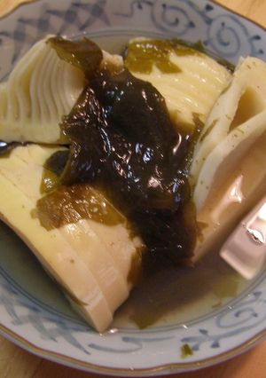 竹の子と若布の煮物-レシピのメイン写真