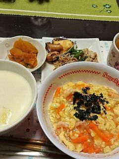 簡単!エビと卵のあんかけ丼-レシピのメイン写真