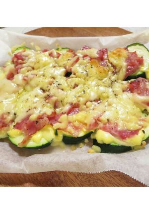 ズッキーニとベーコンのチーズ焼き-レシピのメイン写真