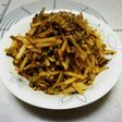 大根の皮とツナのきんぴら