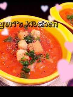 芯からぽっかぽか♡簡単♪トマトスープ➸♡-レシピのメイン写真