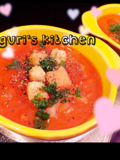 芯からぽっかぽか♡簡単♪トマトスープ➸♡-レシピのメイン写真