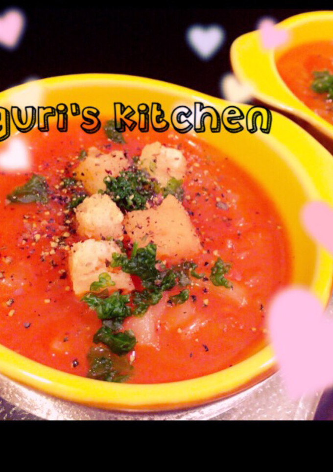 芯からぽっかぽか♡簡単♪トマトスープ➸♡-レシピのメイン写真