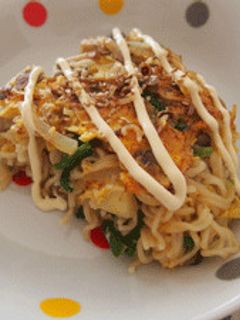 塩ラーメンやきそば(とんぺい焼き風)-レシピのメイン写真
