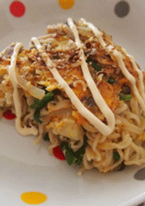 塩ラーメンやきそば（とんぺい焼き風）-レシピのメイン写真