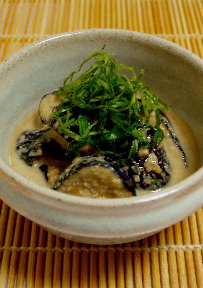 揚げ茄子のごま浸し-レシピのメイン写真