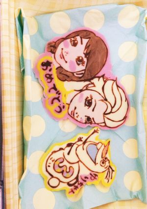 キャラチョコアナ雪お友達用☆-レシピのメイン写真